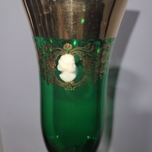 Set of antique glasses